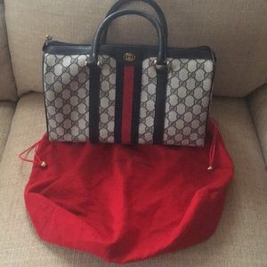 Vintage Gucci Doctor Boston Speedy Handbag